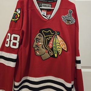 Reebok Blackhawks 2015 Stanley Cup Jersey